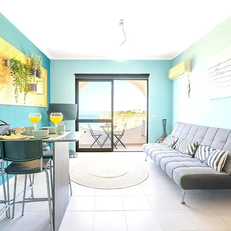 One Bedroom At Carvoeiro 50 M Away From The Beach With Sea View And Furnished Balcony *