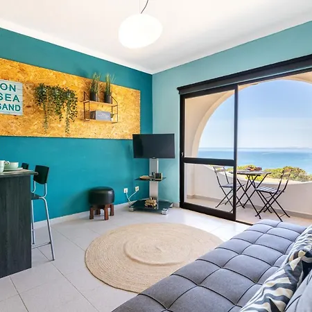One Bedroom At Carvoeiro 50 M Away From The Beach With Sea View And Furnished Balcony * Καρβοέιρο